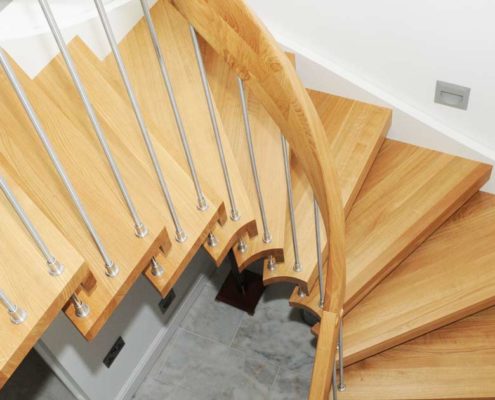 Floating Oak Staircase