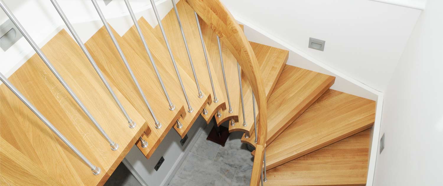 Floating Oak Staircase