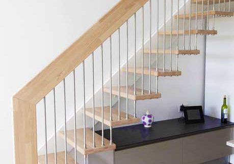 Open Beech Staircase