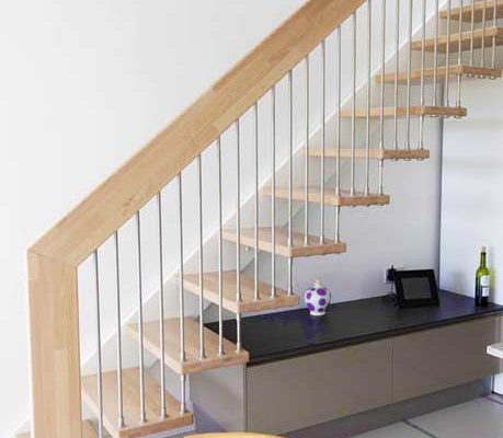 Open Beech Staircase