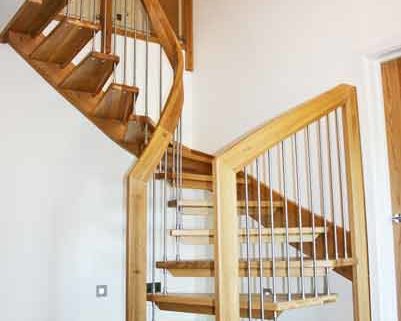 Large Oak Staircase