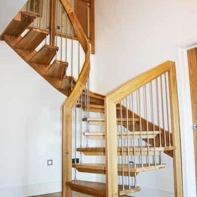 Large Oak Staircase