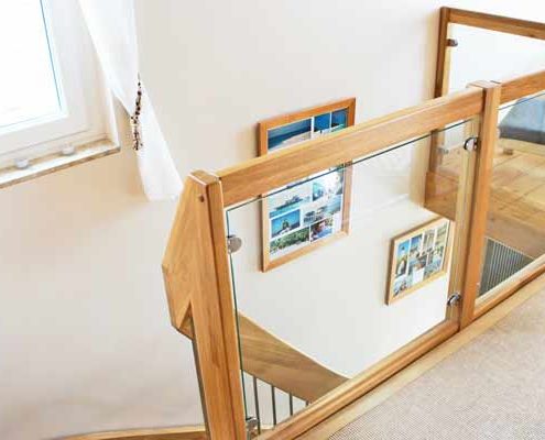 Glass Landing Balustrade