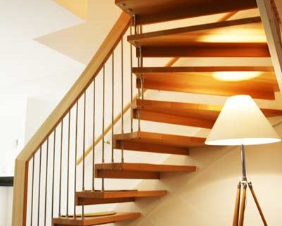 Open Oak Stair