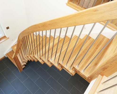 Swooping Open Stair
