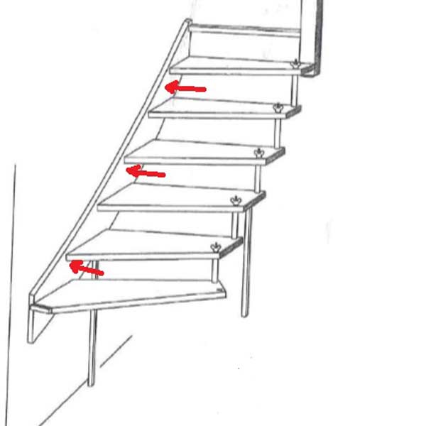 Staircase Design - Wall Fixings