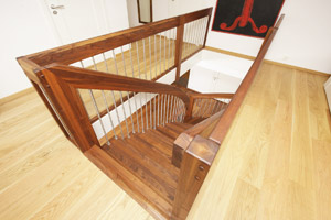 Walnut Landing Balustrade