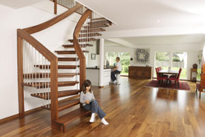 Walnut Staircase